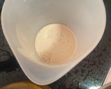 A picture of step 1 of Vegan ice cream pistacho flavour.