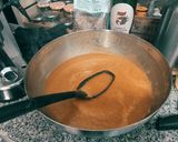 A picture of step 3 of Curry Base Gravy.