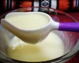 A picture of step 2 of Homemade condensed milk.