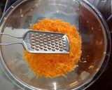 Foto del paso 1 de la receta: Torta de zanahoria sin horno