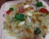 A picture of step 3 of Zarda rice.
