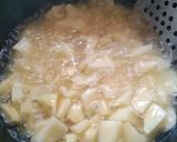 A picture of step 1 of Sabudana khichdi.