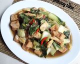 Foto langkah ke 4 dari resep Tumis pokcoy tahu.