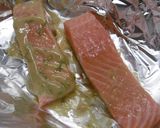 A picture of step 5 of Honey & Mustard glazed Salmon.