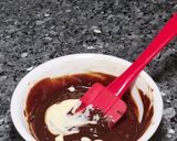 รูปขั้นตอนการทำที่ 3 ของ Dark Chocolate Drip Cake สไตล์เกาหลี ไส้ช็อกโกแลตกานาช