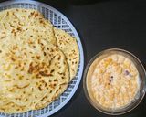 A picture of step 3 of Boondi Raita.