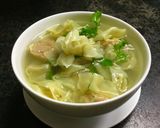 Hình bước làm 6 của món Hoành thánh . Bữa sáng thứ 7