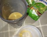 Foto langkah ke 3 dari resep Teh Tarik Creamy Matcha.