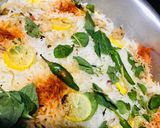 A picture of step 9 of Mutton Biryani.