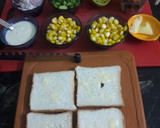கார்ன் அன் டோஸ்ட்(சீஸ் இல்லாமல் சீஸி ஆக) ரெசிபி ஸ்டேப் 1 புகைப்படம்