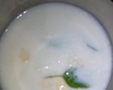 A picture of step 3 of Charnamrit.