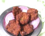 A picture of step 9 of Chicken vada.