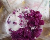 Foto langkah ke 2 dari resep Kue Talam Ubi Ungu Khas Betawi.