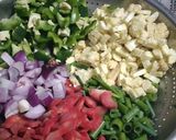 A picture of step 1 of Mixed veg babycorn.