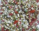 मूंग स्प्राउट्स चाट (Moong sprouts chaat recipe in hindi) रेसिपी चरण 2 फोटो