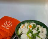 Foto langkah ke 4 dari resep "Sop Bening Bakso Ikan & Aneka Sayuran".