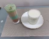A picture of step 3 of Banana milk shake.