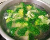 Hình bước làm 2 của món Nạc thăn xào bông cải