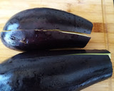 Foto del paso 1 de la receta: Berenjena rellena (vegetal)