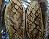 Foto del paso 1 de la receta: Berenjenas rellenas de atún