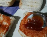 A picture of step 17 of Tikki Pav Burger.