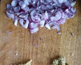 A picture of step 3 of Beef pilau.