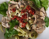 Foto del paso 5 de la receta: Pasta con salsa de setas