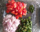 Chatpata masaledaar lady's finger recipe step 1 photo