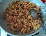 A picture of step 1 of Rajma Rice.