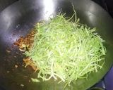 A picture of step 5 of Kim chi.