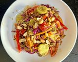 A picture of step 4 of Thai Quinoa Salad.