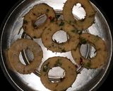 A picture of step 3 of Crispy Potato rings.