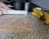 Foto del paso 5 de la receta: Tarta de Queso con Plátano y Dulce de Leche