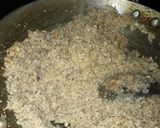 A picture of step 2 of Dry coconut katli.