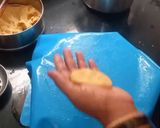 A picture of step 5 of Holi Special Puranpoli.