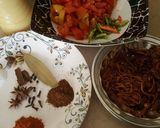 A picture of step 2 of Beef Biryani.