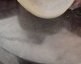 A picture of step 5 of Puran poli (or Vedmi - Gujarati Style).