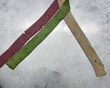A picture of step 3 of Tricolor braided Mathri.