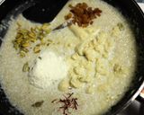 A picture of step 4 of Quinoa Kheer.