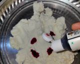 रेड रसमलाई (red rasmalai recipe in Hindi) रेसिपी चरण 3 फोटो