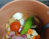 Foto del paso 2 de la receta: Lentejas con verduras y pollo en New Cook o GM