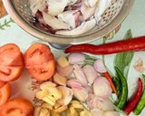 Gambar langkah 1 resipi 👩🍳Sotong Pindang Masam Pedas.