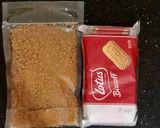 Foto langkah ke 1 dari resep Lotus Cheese Cake (no bake, no mixer).
