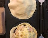 A picture of step 4 of Hunters chicken pies.