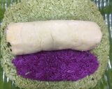 A picture of step 6 of Three-Color Bánh Tét.