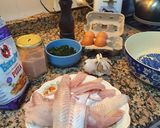 Foto del paso 1 de la receta: Abadejo con salsa de mostaza y miel