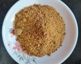 A picture of step 1 of Paneer Jaggery Burfi.