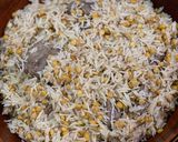 صورة لخطوة 5 من وصفة الرز بحمص الحجازي