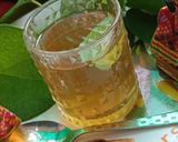A picture of step 6 of Giloy kadha (guduchi immunity booster) juice 💚🍵.