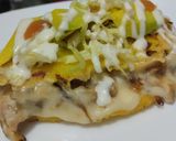 Foto del paso 8 de la receta: Quesadilla🌮de pollo🍗a mi manera🥯🧀🥑